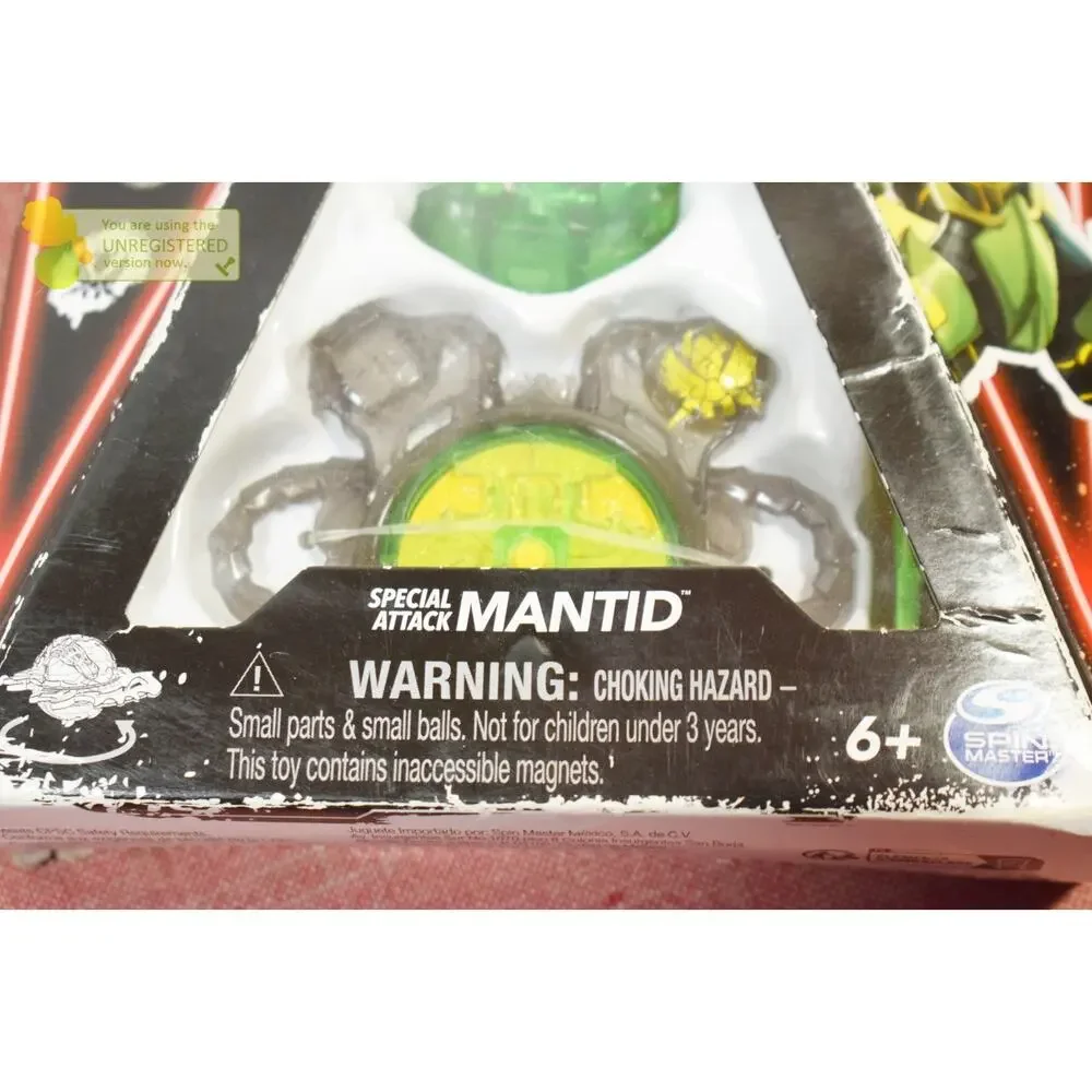 Bakugan Street Brawl Special Attack Mantid Action Figure
